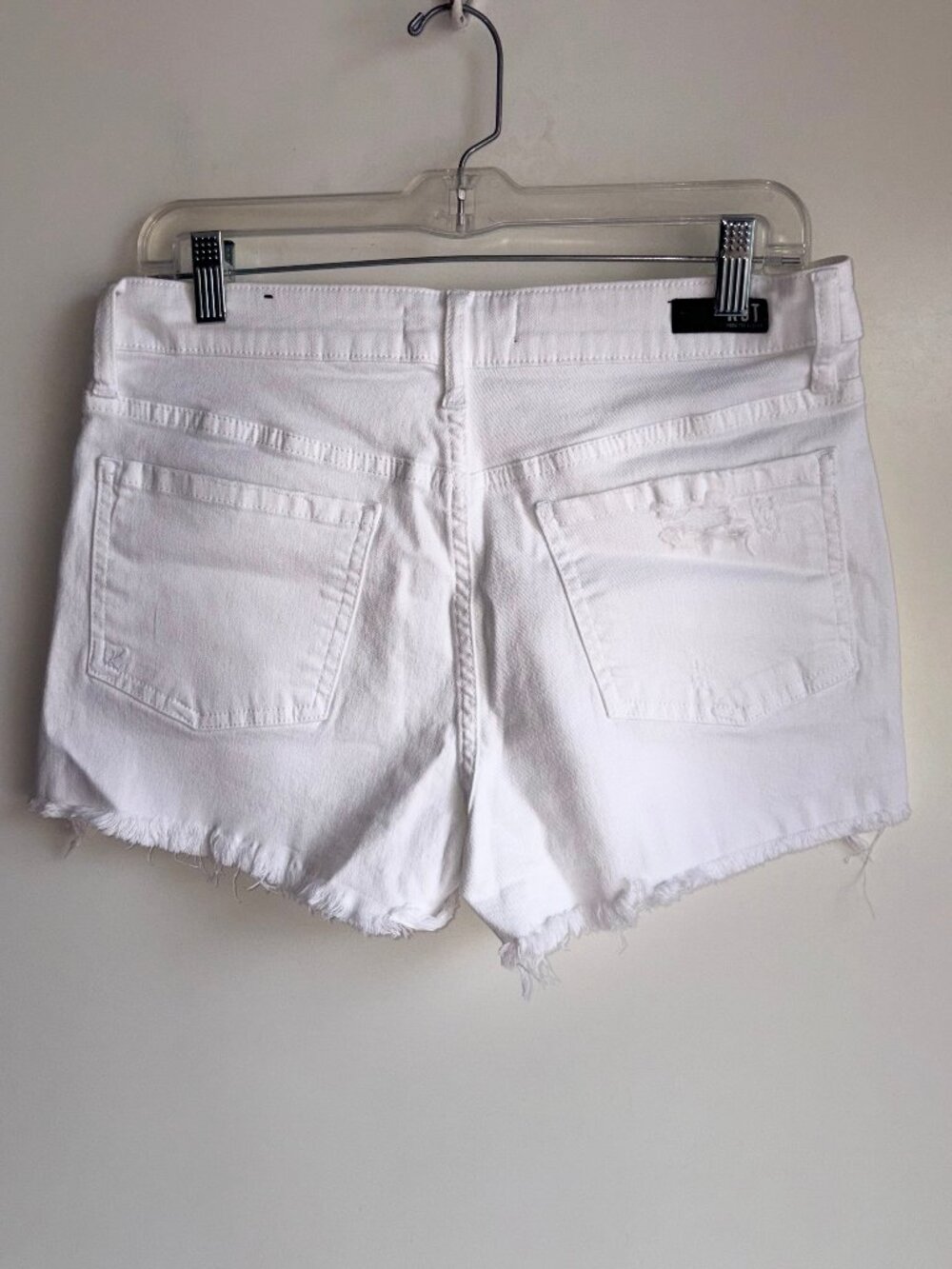 Kut From the Kloth Jane High Rise Jean Shorts Size 6 White - Picture 4 of 12